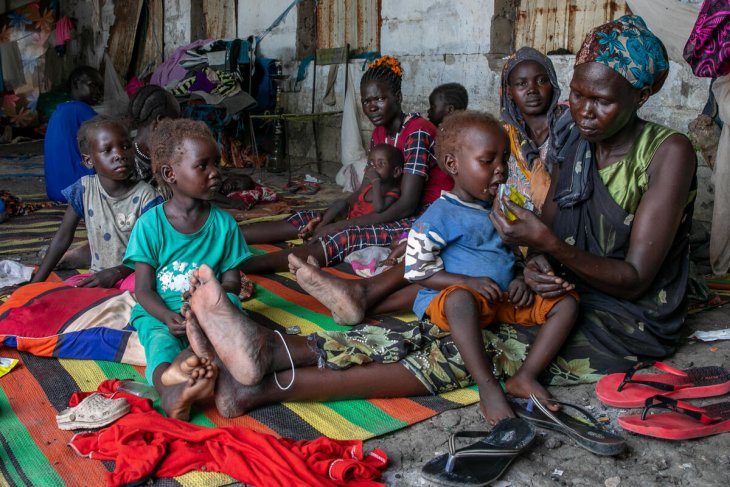 Południowy Sudan. Zmiany klimaty powodują niedożywienie. Fot. UN World Food Programme